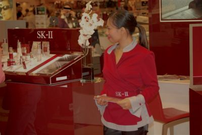 promotora en Corte Ingles