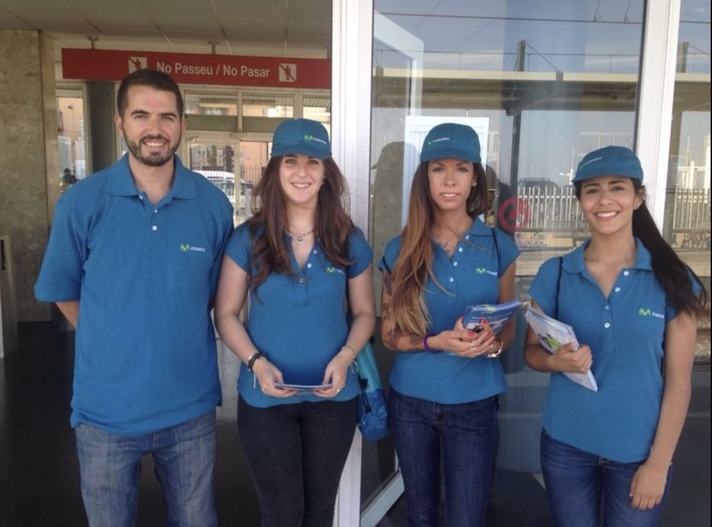 Promotoras Movistar España 